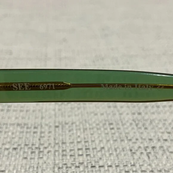 SEE Eyewear Eyeglasses Glasses Cat Eye Frames in Green Style 6971 - Picture 7 of 7